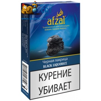 Табак для кальяна Afzal Black Liquorice (Афзал Черная Лакрица) 50г - фото 1 Табак для кальяна Afzal Black Liquorice (Афзал Черная Лакрица) 50г - фото 1